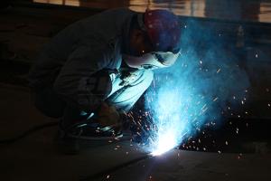 Possible defects in welding large steel castings