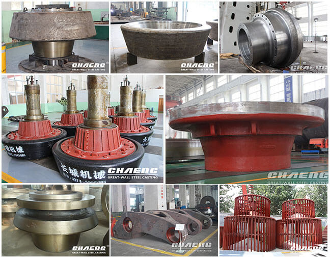 vertical grinding mill parts