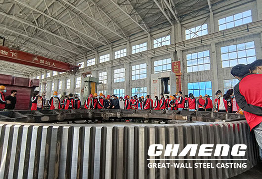 students visisted machining workshop of CHAENG