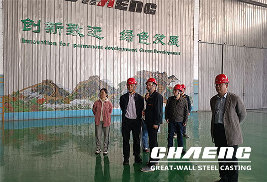 Industrial experts visited Xinxiang Great Wall Casting