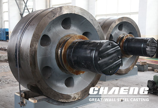 steel casting kiln support roller