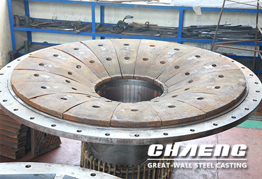 ball mill head with liner
