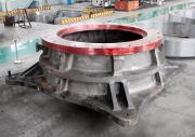 Top shell and bottom shell casting for cone crusher