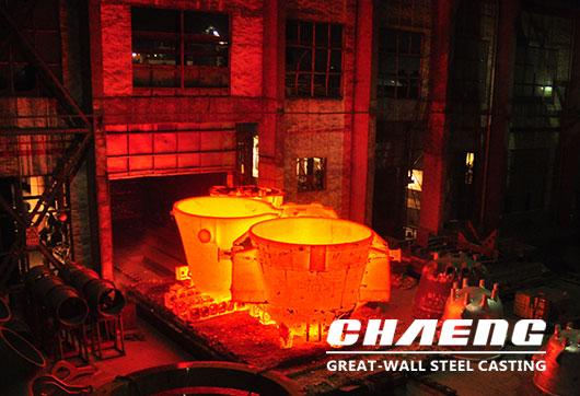 Process of large steel castings