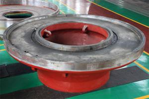 Grinding table for vertical cement mill, cast steel grinding table manufacturer