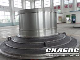 Ball mill head, China large steel casting factory CHAENG