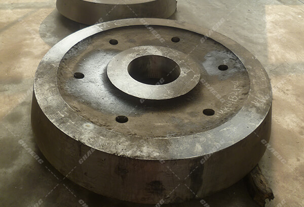 Rotary kiln thrust roller