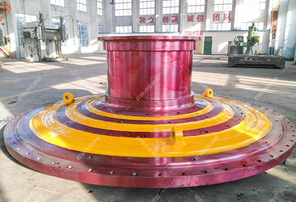 Ball mill head