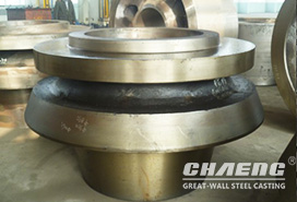 A building materials factory in Hubei ordered large vertical roller mill wheel hub