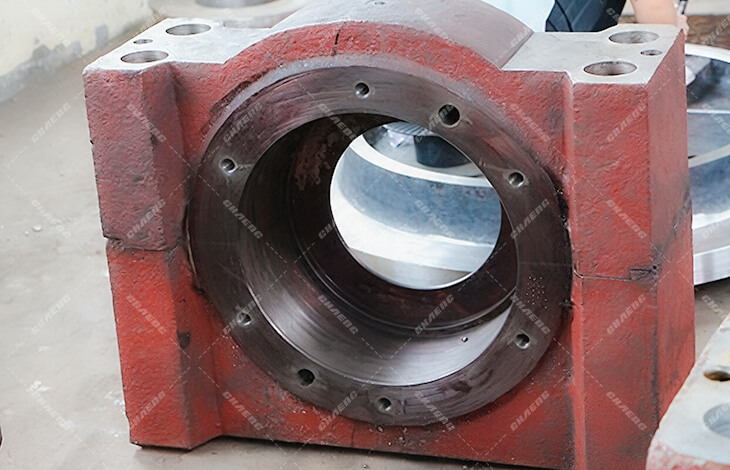 CHAENG vertical mill roller bearing housings, exported to India