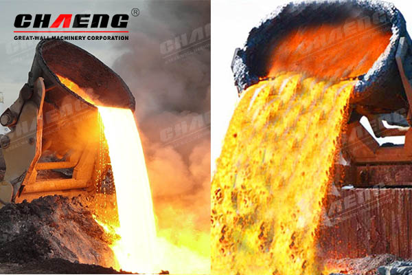 Slag pots used for blast furnace, converter and refining workshop