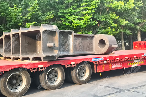 Great Wall Cast Steel's 24-ton single-piece marine cast steel rudder arm castings have been suc