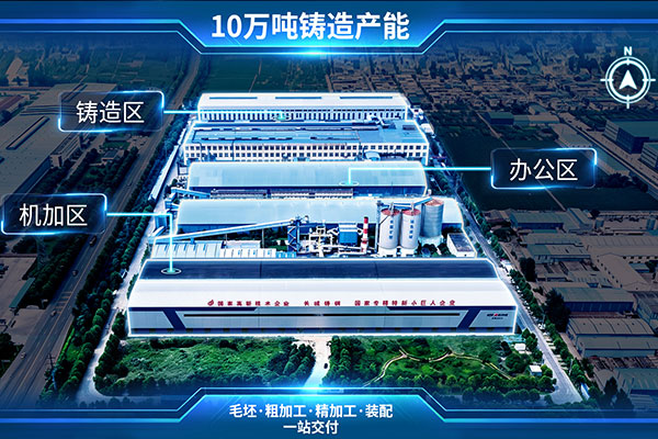 With an annual capacity of 100,000 tons, this steel casting plant is one you shouldn't miss.