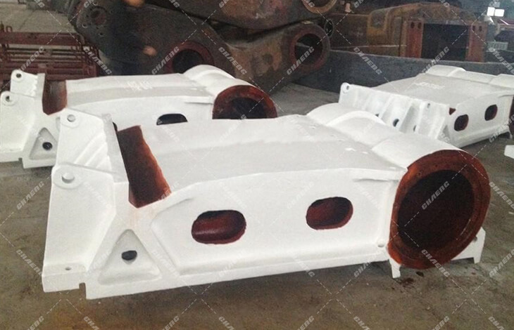 CHAENG moving jaw for crusher got good reviews in Russia
