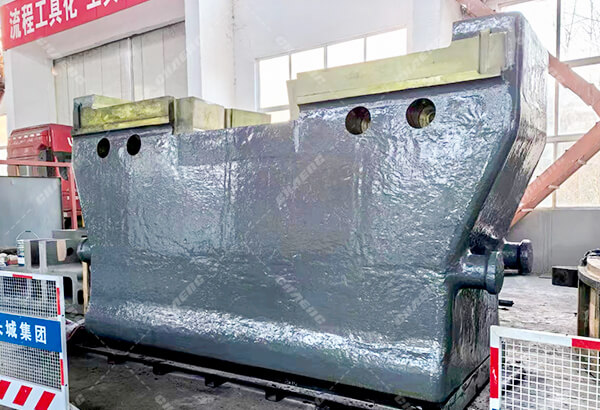 Drop forging hammer anvil