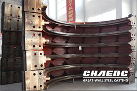 Jiangsu cement factory purchased CHAENG Big ring gear for ball mill
