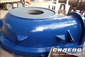 CHAENG large pump casing for dredger exported to Europe