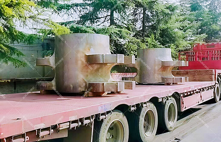 Five pieces of marine tiller castings sold