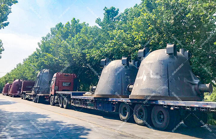 Nine slag pots to Germany, Europe, South Africa