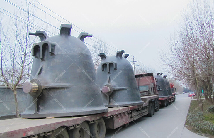 Six CHAENG slag pots to Germany