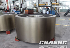 Rotary kiln support roller